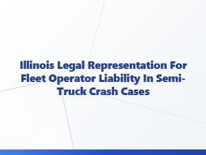 Illinois Legal Representation for Fleet Operator Liability